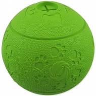 Míček DOG FANTASY na pamlsky zelený 11cm
