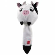 Hračka DOG FANTASY kráva pískací 25 cm