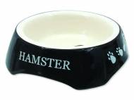 Miska SMALL ANIMAL potisk Hamster černá