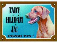 Tabulka rhodézský ridgeback