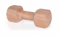 Dřevěná činka aport 15 cm
