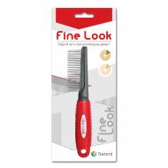 Hřeben Fine Look red image středně hustý