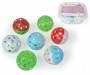 BOX Míček Jingle 2-barevný 4cm, 7ks