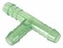 Plastová rozvodka "T" zelená 8 mm 2ks