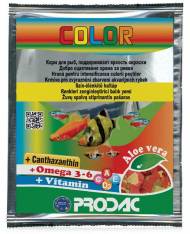 Krmivo pro ryby Prodac Color 12 g