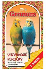 Vitamínové perličky GRANUM pro andulky 20g