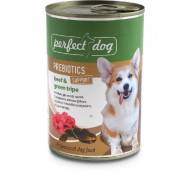 Konzerva Perfect Dog hovězí a dršťky 400 g
