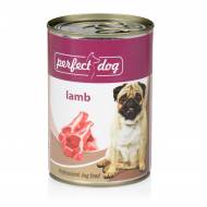 Konzerva Perfect Dog jehněčí 400g