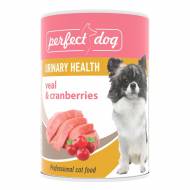 Konzerva Perfect Dog telecí a brusinky 400g