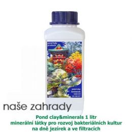 Pond help clay&minerals minerály do vody