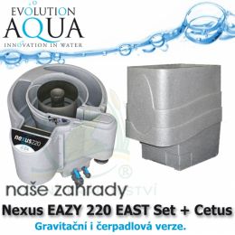 Filtrace Vortex NEXUS EAZY 220 + Cetus Sieve