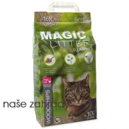 Kočkolit MAGIC CAT Litter Woodchips 10 l
