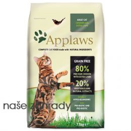 Krmivo APPLAWS Dry Cat Chicken with Lamb 7,5 kg