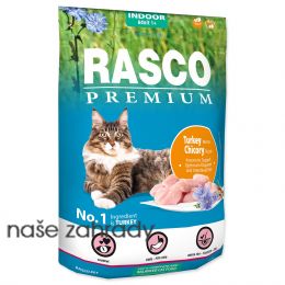 RASCO Premium Cat Kibbles Indoor, Turkey, Chicori Root