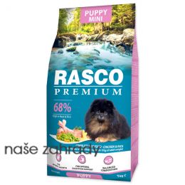 Krmivo RASCO Premium Puppy / Junior Small 1 kg