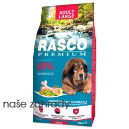 Krmivo RASCO Premium Adult Large Breed 15 kg