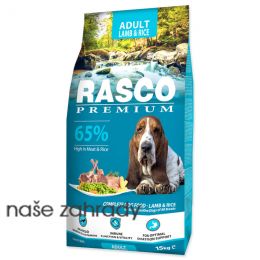 Krmivo RASCO Premium Adult Lamb & Rice 15 kg