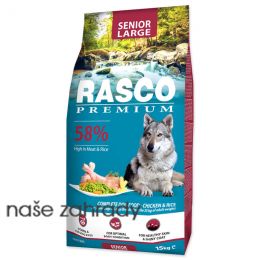 Krmivo RASCO Premium Senior Large 15 kg