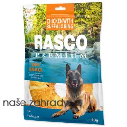 Pamlsky pro psy RASCO Premium kruh bůvolí obalený