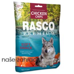 Pamlsky pro psy RASCO Premium plátky s kuřecím masem