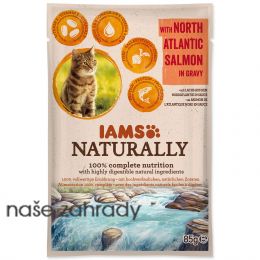 Kapsička IAMS Cat Naturally with North Atlantic Salmon in Gravy