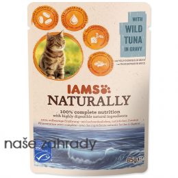 Kapsička IAMS Cat Naturally with Wild Tuna in Gravy