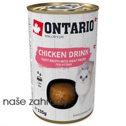 ONTARIO Kitten Drink Chicken