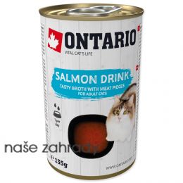 ONTARIO Cat Drink Salmon