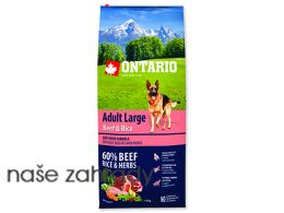ONTARIO Adult Large Beef & Rice