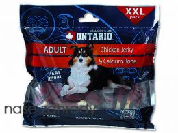 ONTARIO Snack Chicken Jerky + Calcium