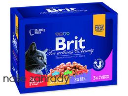 Kapsičky pro kočky BRIT Premium Cat Family Plate