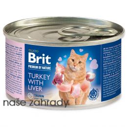 Konzerva BRIT Premium by Nature Turkey with Liver
