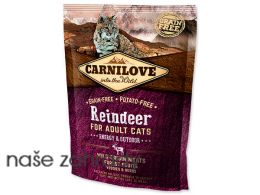 CARNILOVE Reindeer adult cats Energy and Outdoor 400 g