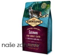 CARNILOVE Salmon Adult Cats Sensitive and Long Hair 2 kg