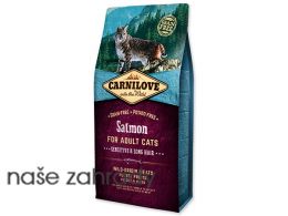 CARNILOVE Salmon Adult Cats Sensitive and Long Hair 6 kg