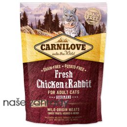 Krmivo CARNILOVE Fresh Chicken a Rabbit Gourmand 400 g