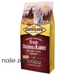 Krmivo CARNILOVE Fresh Chicken & Rabbit Gourmand 6 kg