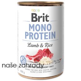 Konzerva BRIT Mono Protein Lamb a Brown Rice 400 g