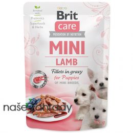 Kapsička BRIT Care Mini Puppy Lamb fillets in gravy