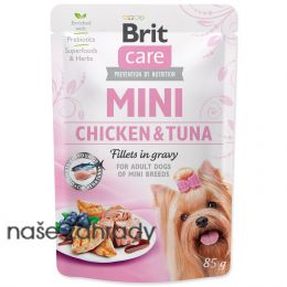 Kapsička BRIT Care Mini Chicken a Tuna fillets in gravy
