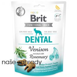 Pamlsky BRIT Care Dog Functional Snack Dental Venison 150 g