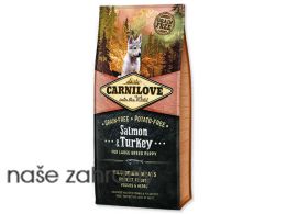 CARNILOVE Salmon & Turkey for Large Breed Puppy 12 kg