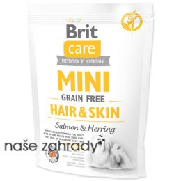 Krmivo BRIT Care Mini Grain Free Hair & Skin 400 g