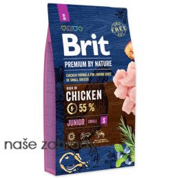 Krmivo BRIT Premium by Nature Junior S 8 kg