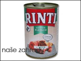 Konzerva Rinti zvěřina 400g