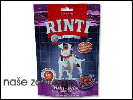 Pochoutka RintiExtra Mini-Bits karotka+ špenát