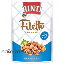 Kapsička RINTI Filetto kuře a kachna v želé 100 g