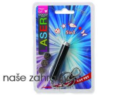 Hračka MAGIC CAT Laser mix 5 motivů 7 cm