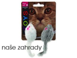 Hračka MAGIC CAT myšky chrastící s catnipem 11 cm