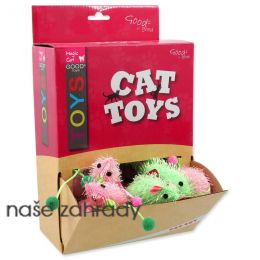Hračky MAGIC CAT myška plyšová s catnipem 7 cm